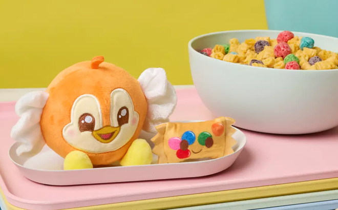 Chuuby Orange Creme Taffy with Candies Disney Munchlings Plush Chuuby Orange Creme Taffy with Candies Disney Munchlings Plush