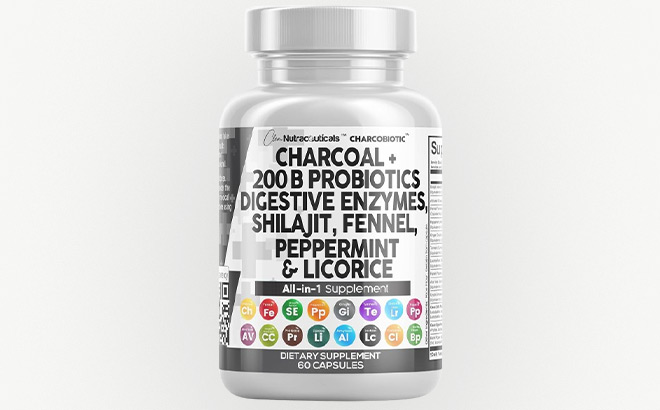 Clean Nutraceuticals Clean Nutra Activated Charcoal Capsules