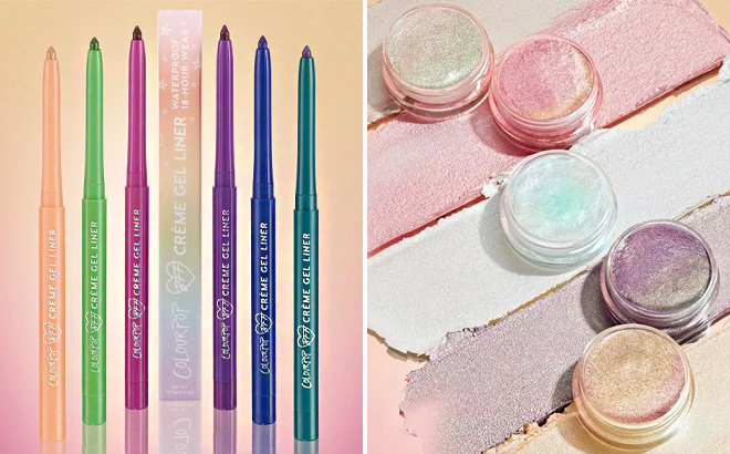 ColourPop Multichrome BFF Creme Gel Liner and ColourPop Jelly Much Gel Eyeshadow