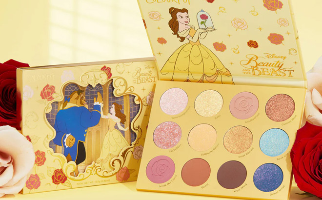Colourpop x Beauty and the Beast Shadow Palette