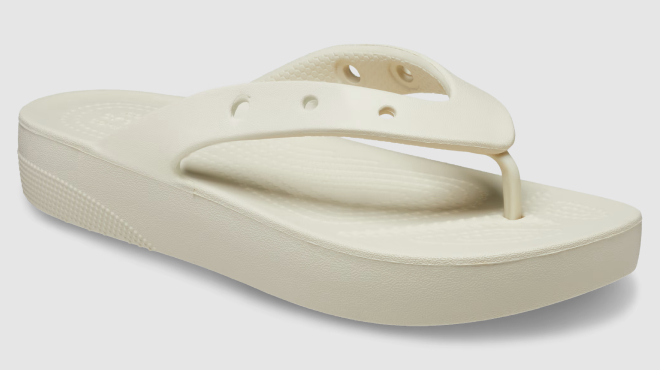 Crocs Platform Flip Flops