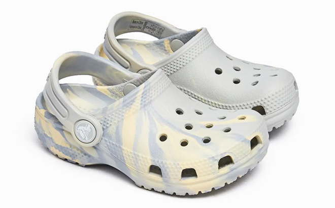 Crocs Toddler Classic Marbled Clog Atmosphere