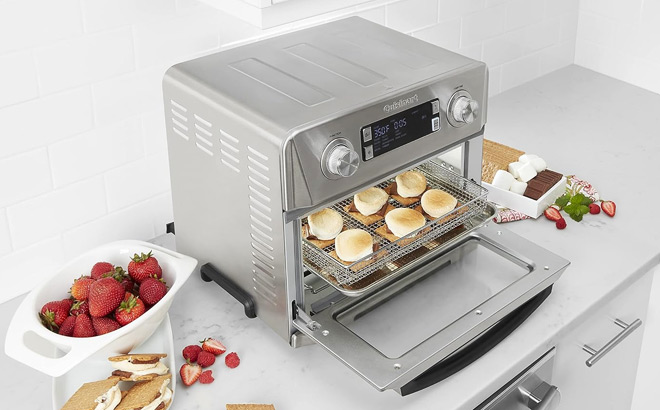 Cuisinart Digital Airfryer Toaster Oven on the Kitchen Counter Cuisinart Digital Airfryer Toaster Oven on the Kitchen Counter