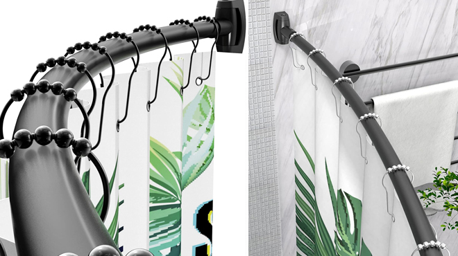 Curved Shower Curtain Rods Curved Shower Curtain Rods