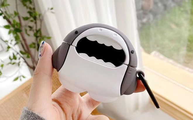 Cute Shark Case for AirPods