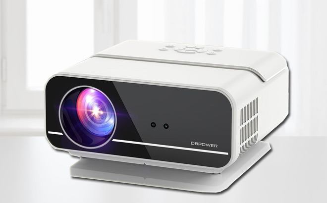DBPower Projector 4K with WiFi Bluetooth