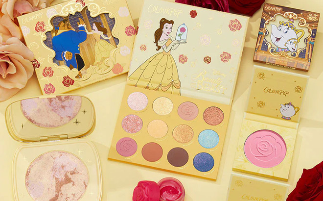 Disney Beauty and the Beast and Colourpop Collection