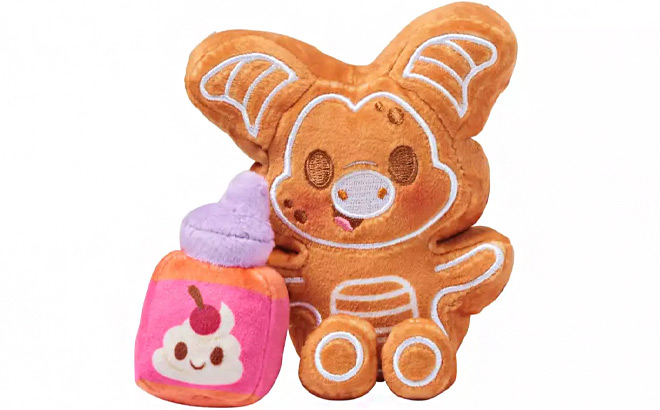 Disney Figment Gingerbread Cookie with Frosting Munchlings Plush