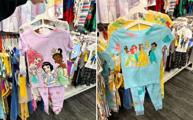 Disney Princess Pajama Sets