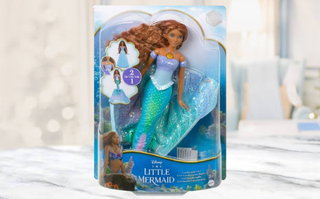 Disney Princess The Little Mermaid Transforming Ariel Doll