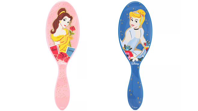 Disney Princess Wet Brush Belle and Cinderella