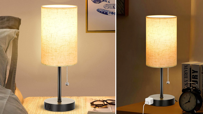 Dott Arts Table Lamp for Bedroom