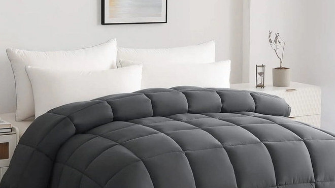 Down Alternative Machine Washable Gray Comforter Queen Down Alternative Machine Washable Gray Comforter Queen