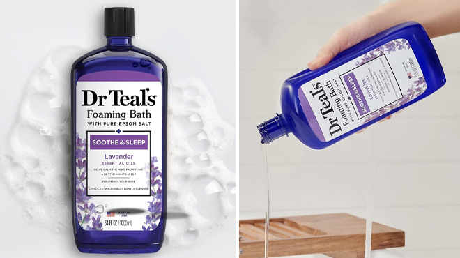 Dr Teals Foaming Bath with Pure Epsom Salt