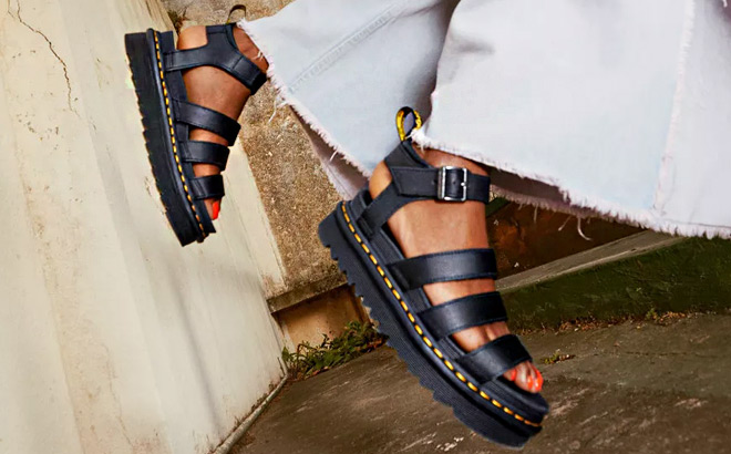 Dr Martens Womens Blaire Platform Sandals