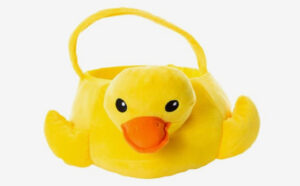 Duck Plush Easter Basket