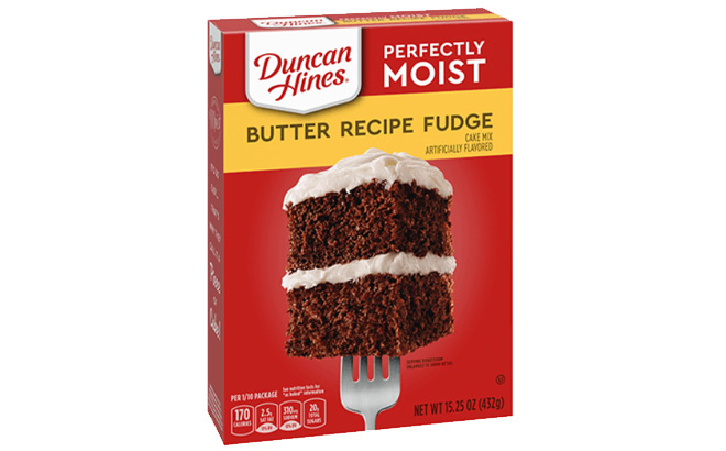 Duncan Hines Perfectly Moist Butter Fudge Cake Mix