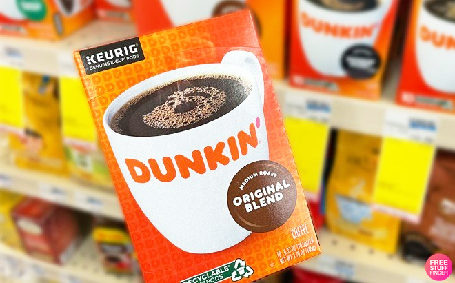 Dunkin Medium Roast Coffee K Cup Pods