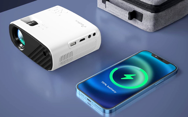 Elephas Mini Portable Projector