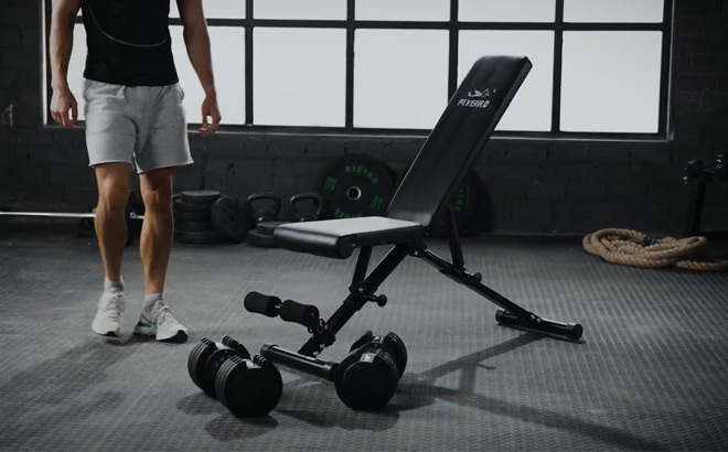 FLYBIRD Weight Bench at Amazon
