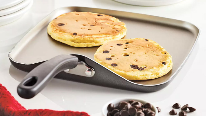 Farberware Cookstart Aluminum DiamondMax Nonstick Square Griddle Farberware Cookstart Aluminum DiamondMax Nonstick Square Griddle