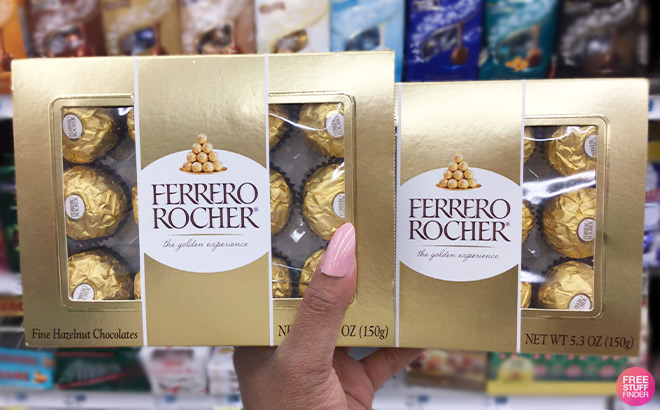 Ferrero Rocher Milk Hazelnut Chocolates