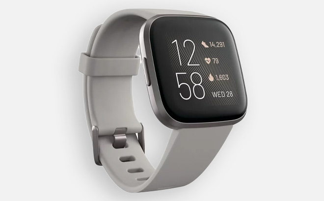 Fitbit Versa 2 Health Fitness Smartwatch in Grey