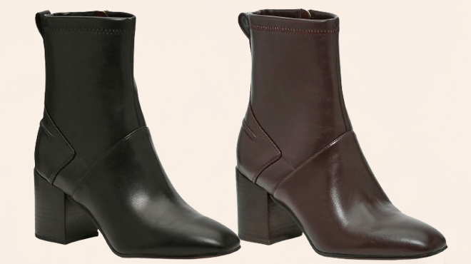 Franco Sarto Talfer Booties in Two Colors