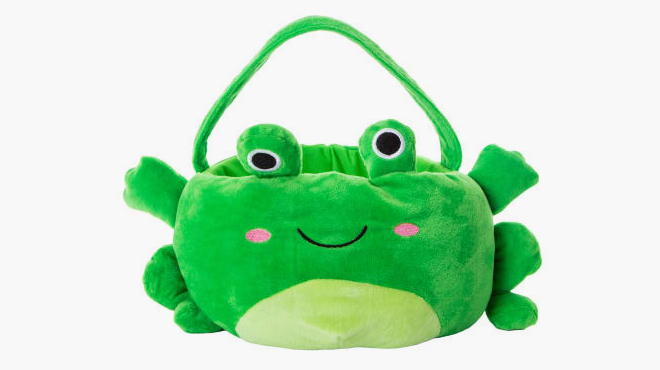 Frog Plush Easter Basket Frog Plush Easter Basket