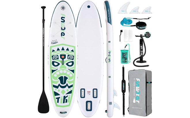 FunWater Inflatable Ultra Light Stand Up Paddle Board 
