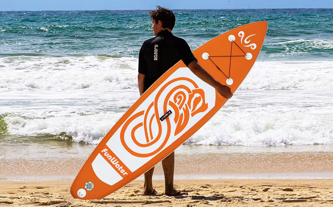 FunWater Inflatable Ultra Light Stand Up Paddle Board