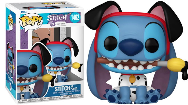 Funko Pop Disney Stitch in Costume 101 Dalmatians Stitch as Pongo