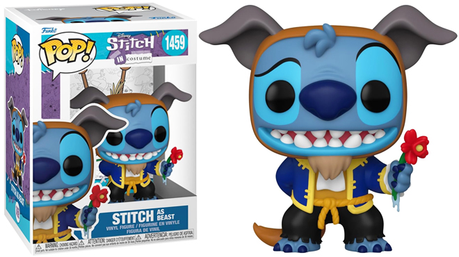 Funko Pop Disney Stitch in Costume Beauty and The Beast Stitch as Beast