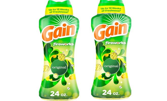 Gain Fireworks In Wash Scent Booster Beads in the Scent Original and Size 24 Ounces