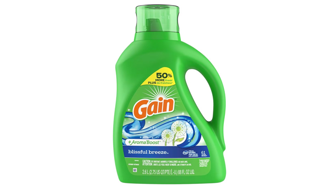Gain Liquid Laundry Detergent Blissful Breeze 61 Loads