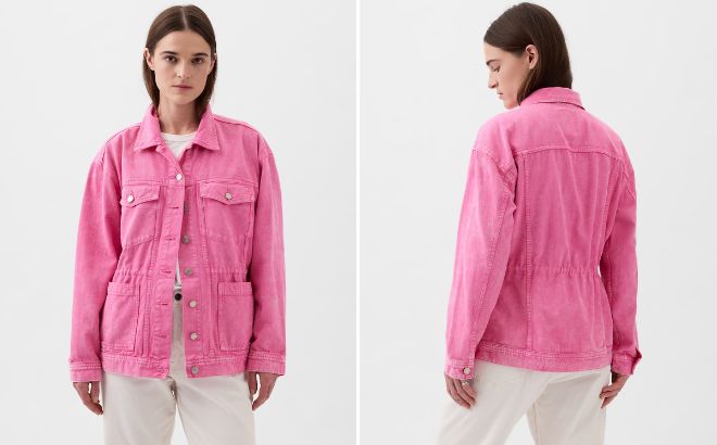 Gap Cinched Denim Jacket