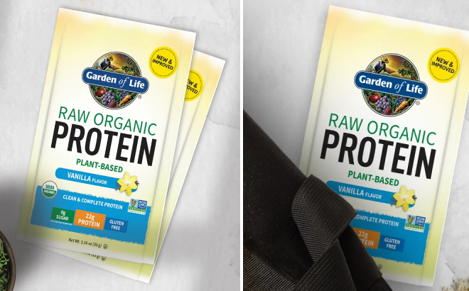 Garden of Life Raw Organic Protein Powder Packet