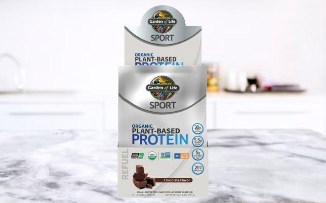 Garden of Life Sport Chocolate Protein Powder Packets