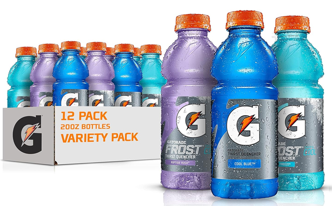 Gatorade Original Thirst Quencher 12 Count Variety Pack