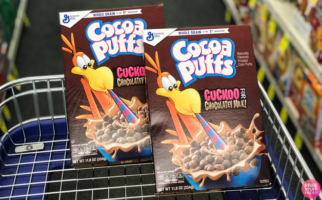 General Mills Cocoa Puffs Cereals Cart 5 5 19 1