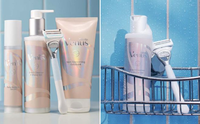Gillette Venus for Female Pubic Hair and Skin Regimen Shaving Set