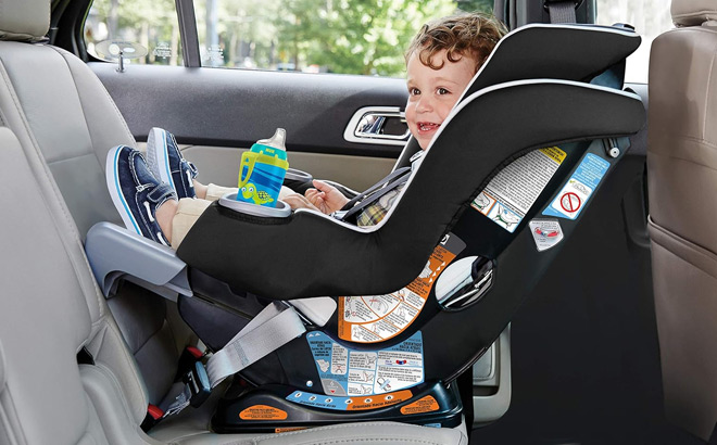 Graco Extend2Fit 2 in 1 Convertible Car Seat in the Car