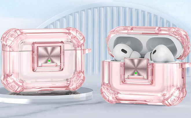 Halunbaby Clear Case Cover for AirPods Pro 2nd Generation