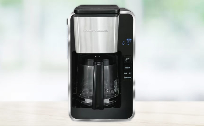 Hamilton Beach Front Fill 12 Cup Programmable Coffee Maker