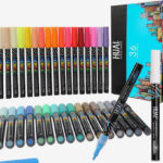 Hual Acrylic Paint Markers 36 Count
