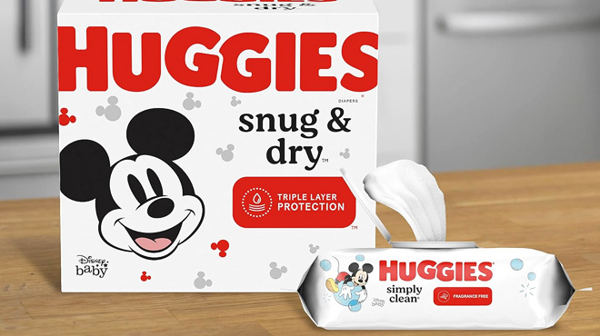 Huggies Simply Clean Baby Wipes