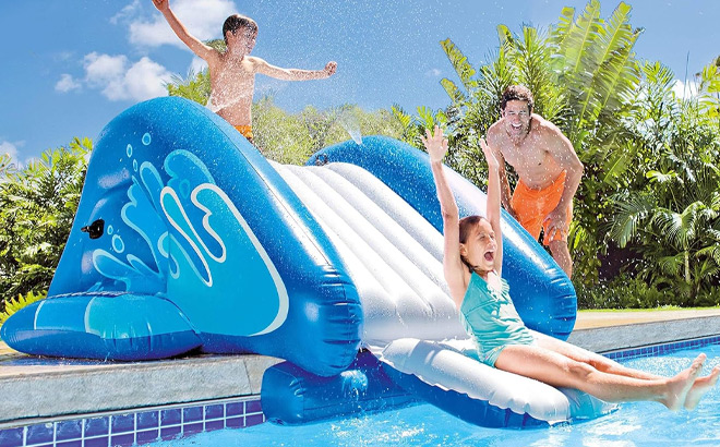 Intex Swimming Pool Water Slide