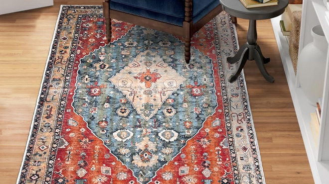 Iohouze Washable Accent Rug