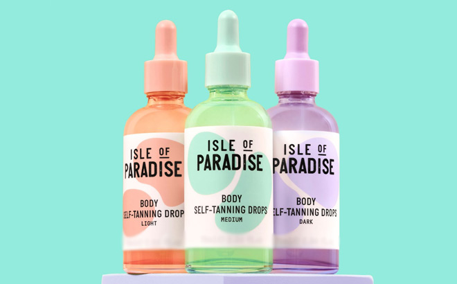 Isle of Paradise Self Tanning Body Drops