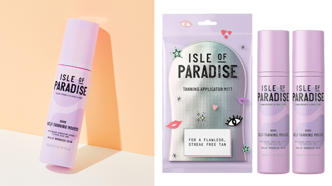 Isle of Paradise Self Tanning Mousse Set Isle of Paradise Self Tanning Mousse Set
